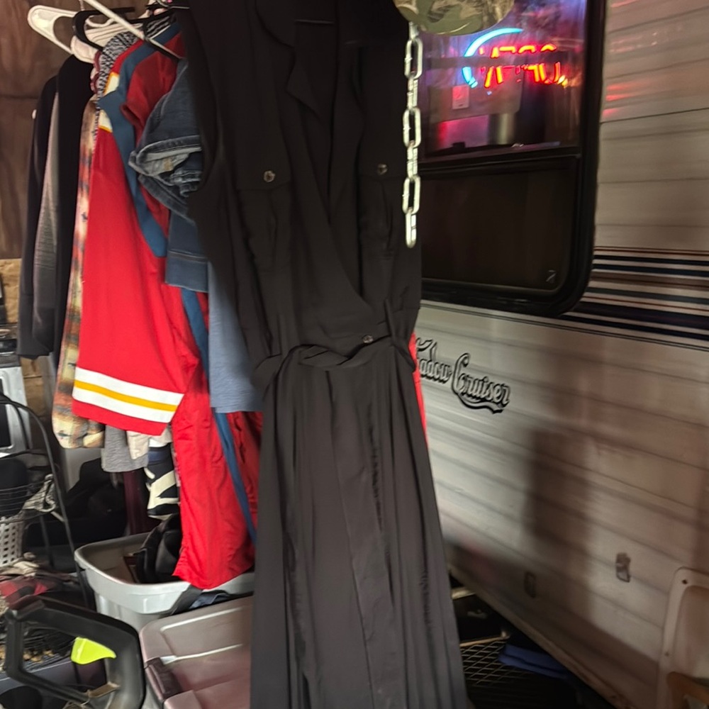Banana Republic Black Strapless Dress